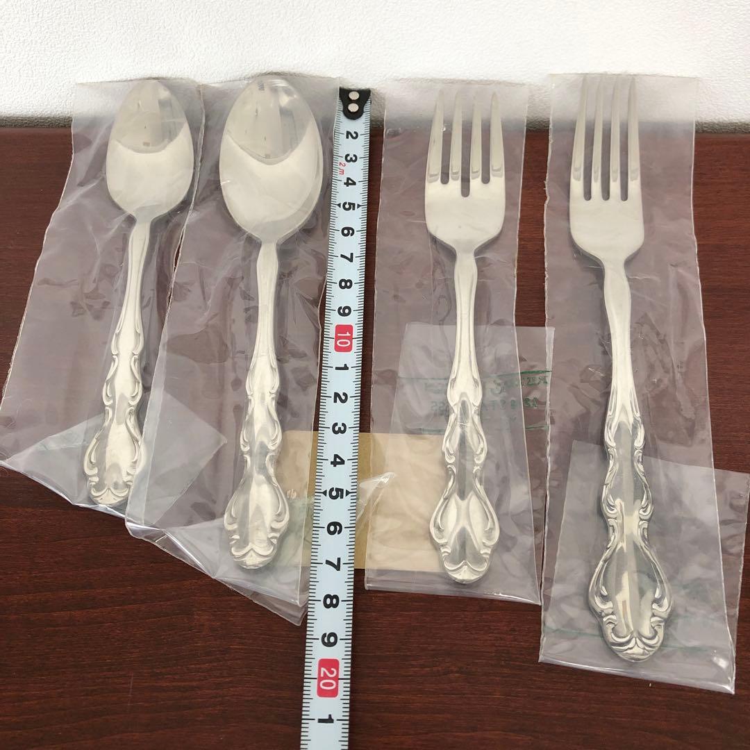 USA製　REED&BARTON ステンレスカトラリー44本　リード＆バートン