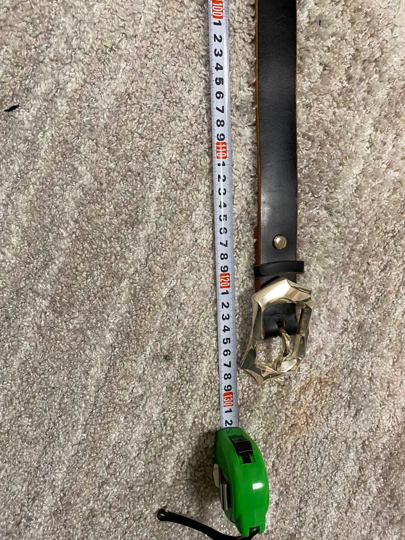 d*7様 レザーベルト　バックル　silver925