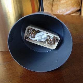 New Light Pottery　真鍮　照明