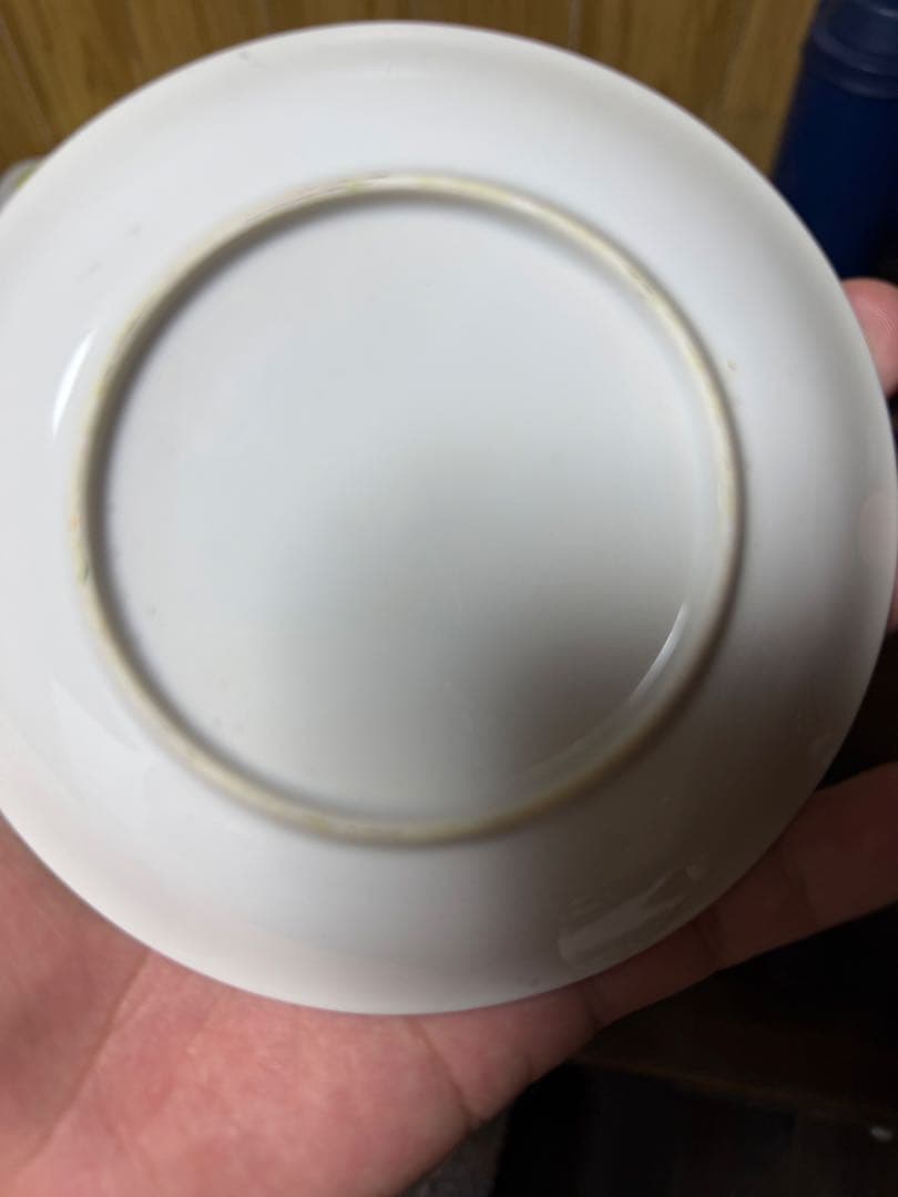 茶道具セット 赤色と金色の陶器製