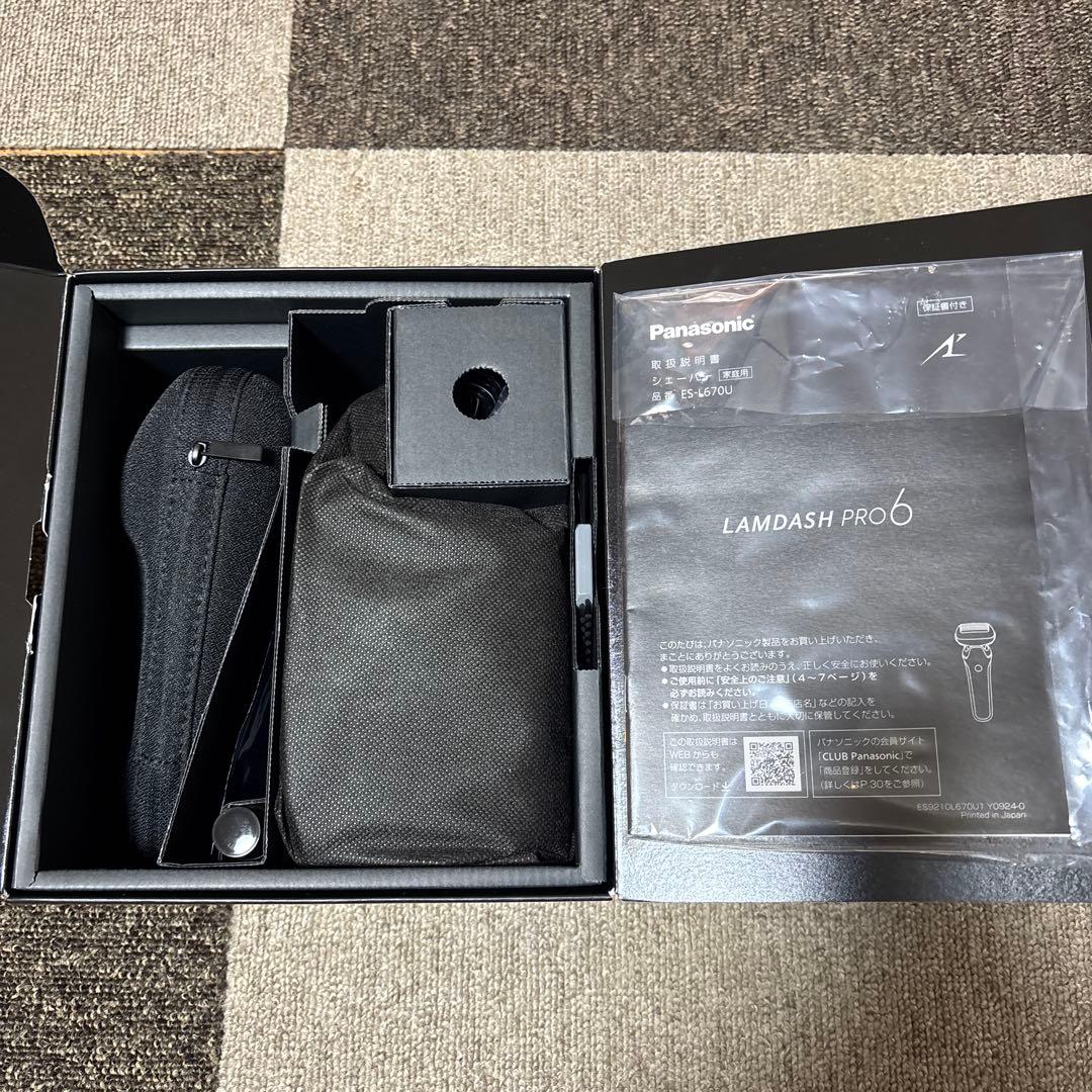 Panasonic LAMDASH PRO6 メンズシェーバー