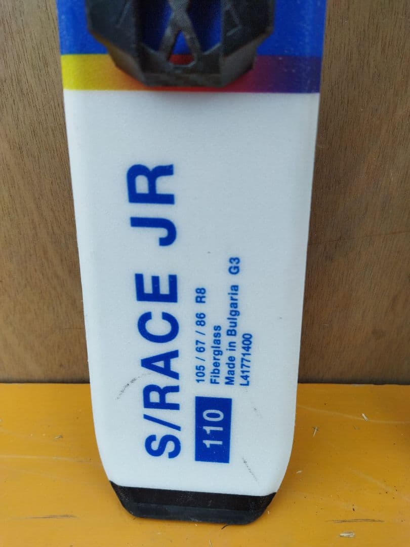 tom　サロモン　SALOMON S/RACE JR スキー板 110cm