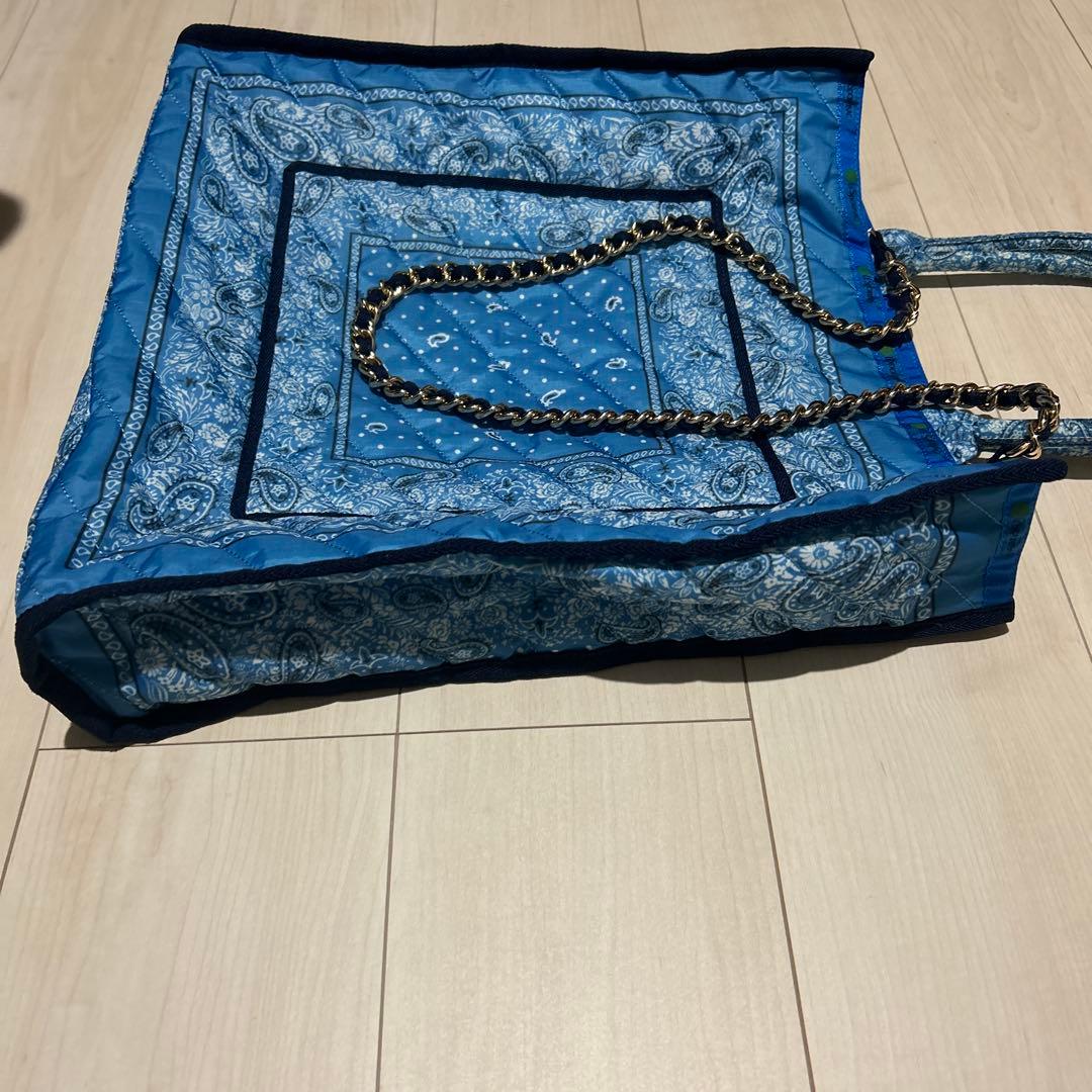バンダナ柄 トートバッグ レスポートサック
