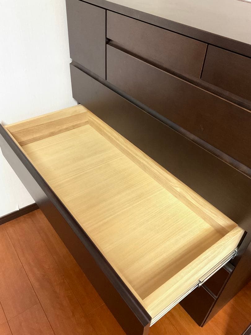 カリモク ハイチェスト タンス 収納家具 たのメル便／送料込