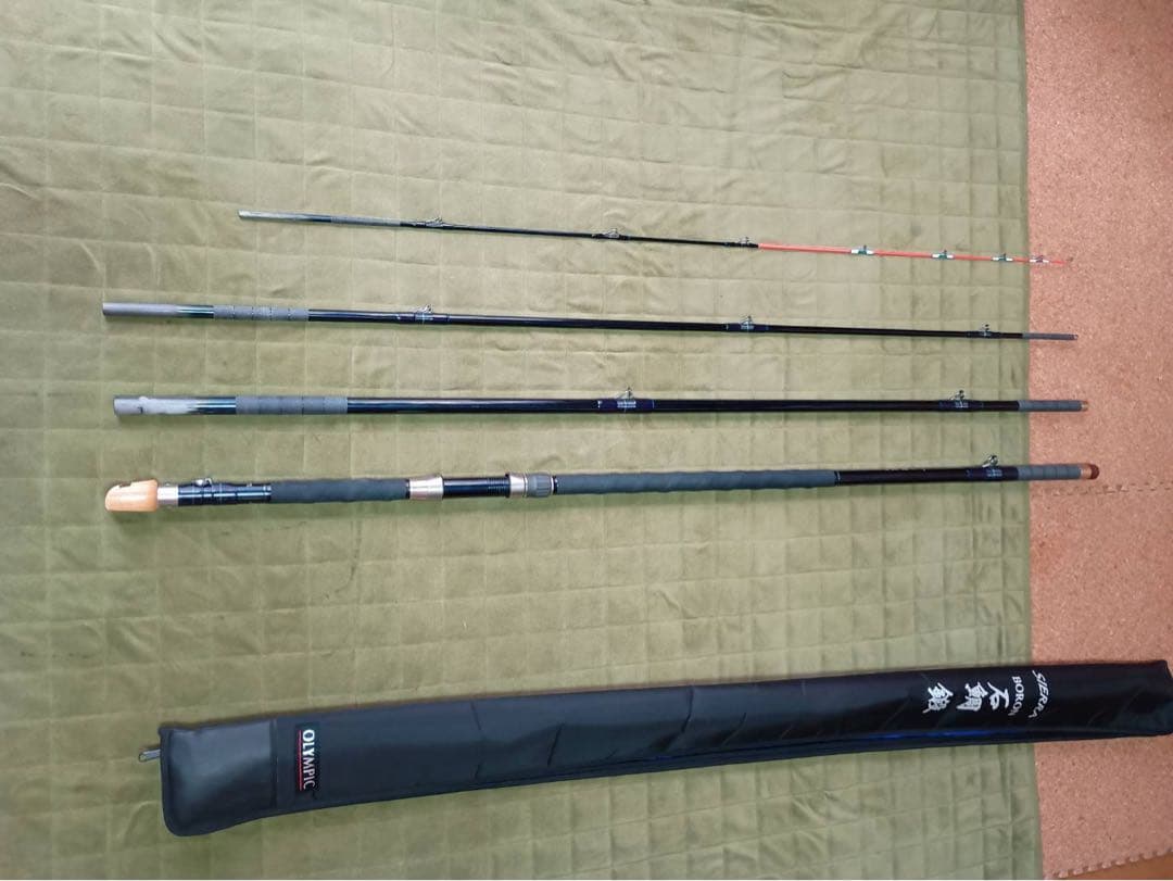 オリムピック シエラ ボロン石鯛 鍛 硬調 500 ロッドケース付き