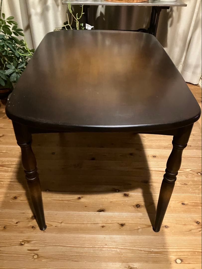 昭和レトロ　ダイニングテーブル　飛騨産業　キツツキマーク　２人用