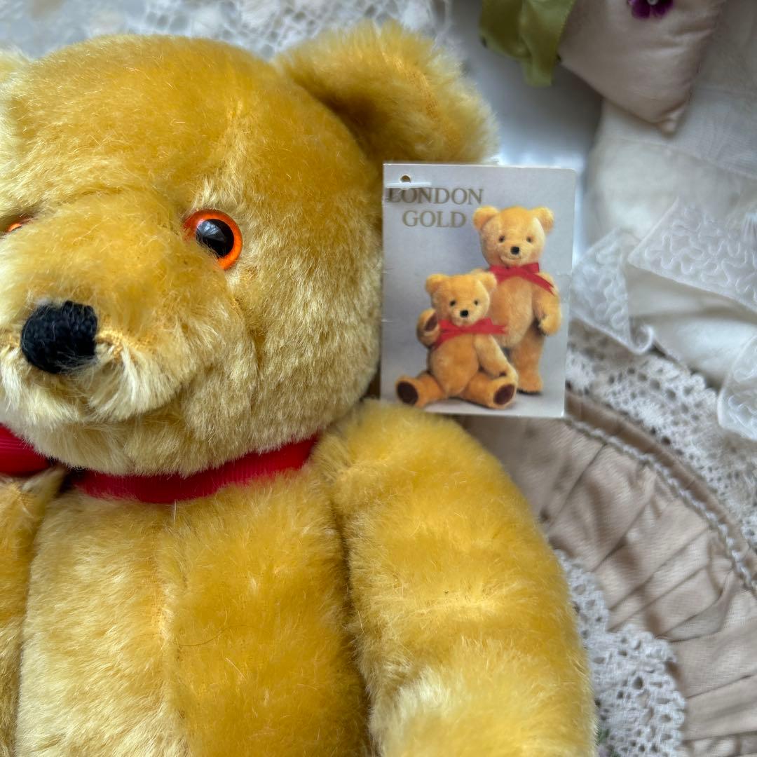 LONDON GOLD テディベア