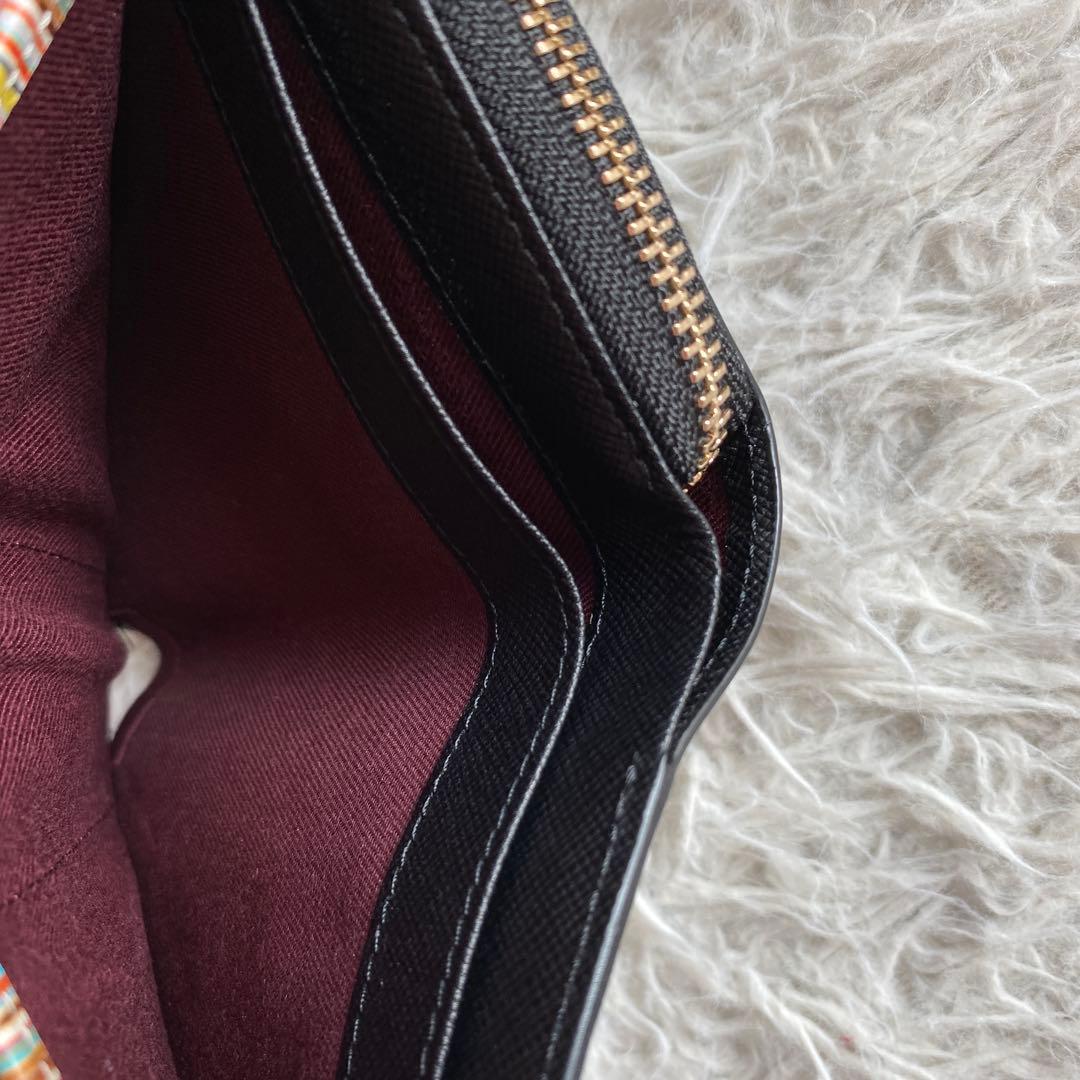 ユウイチPaul Smith レア　ジップストローグレイン　二つ折り財布