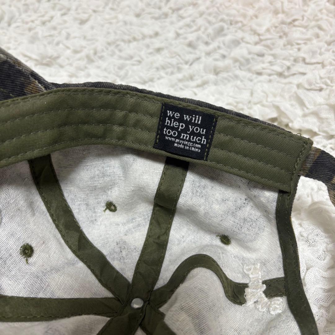 正規品　praying 777 リアルツリー　迷彩　キャップ　帽子　y2k