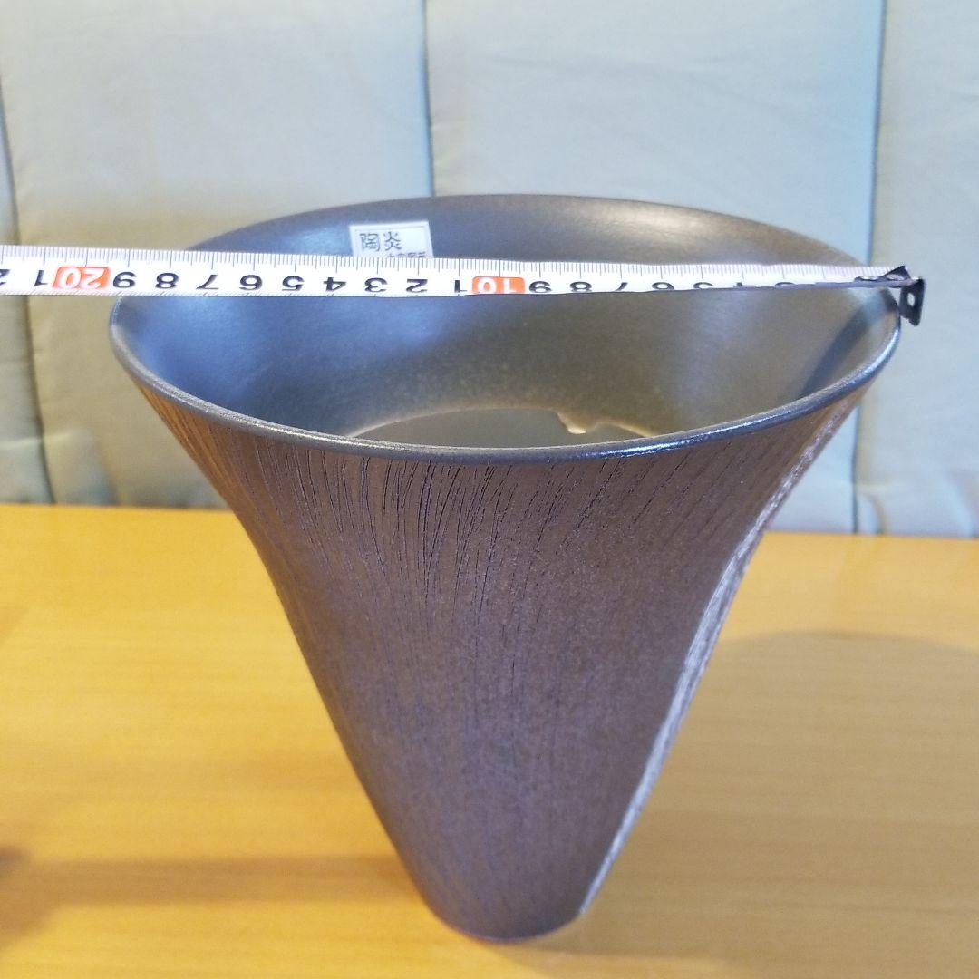 花器 剣山受け台付き 美品 箱付き