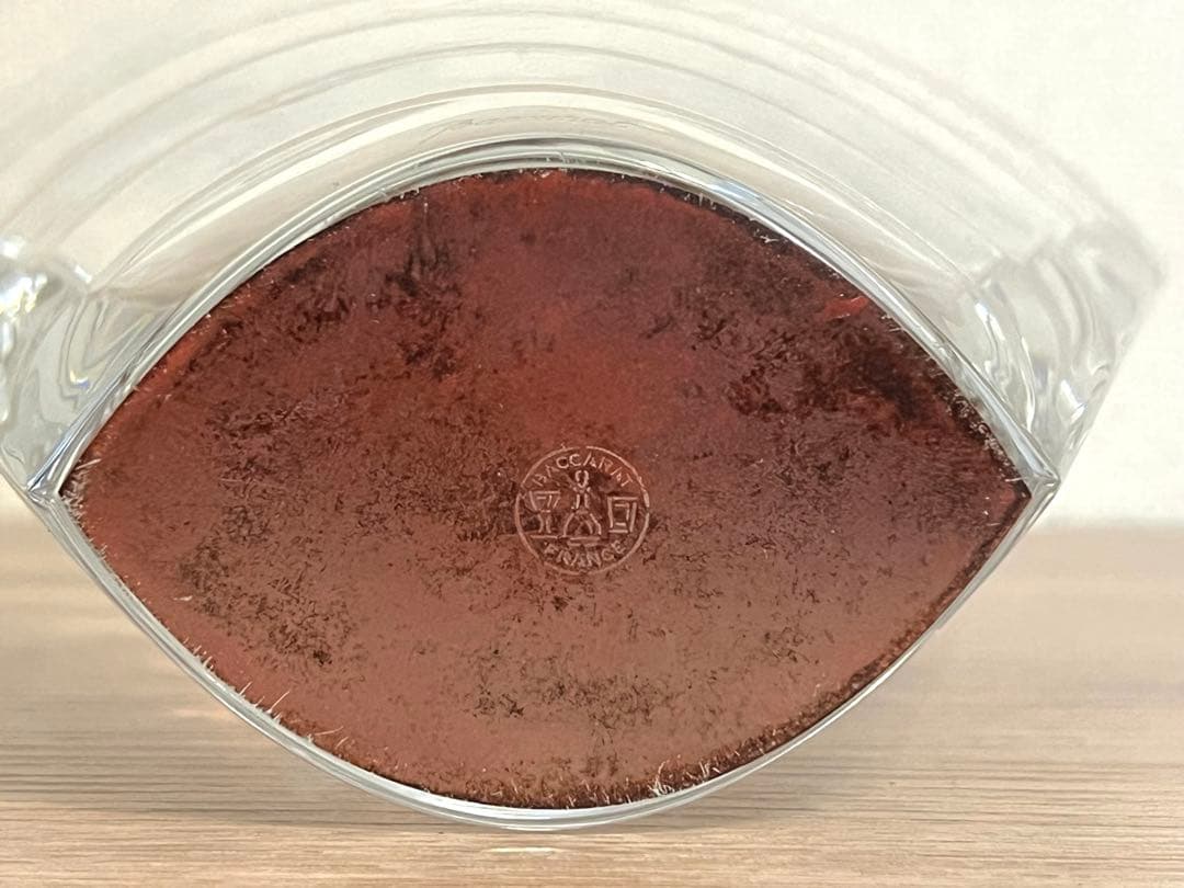 Baccarat バカラ　ウェーブ　フラワーベース　花瓶　箱付　廃盤品