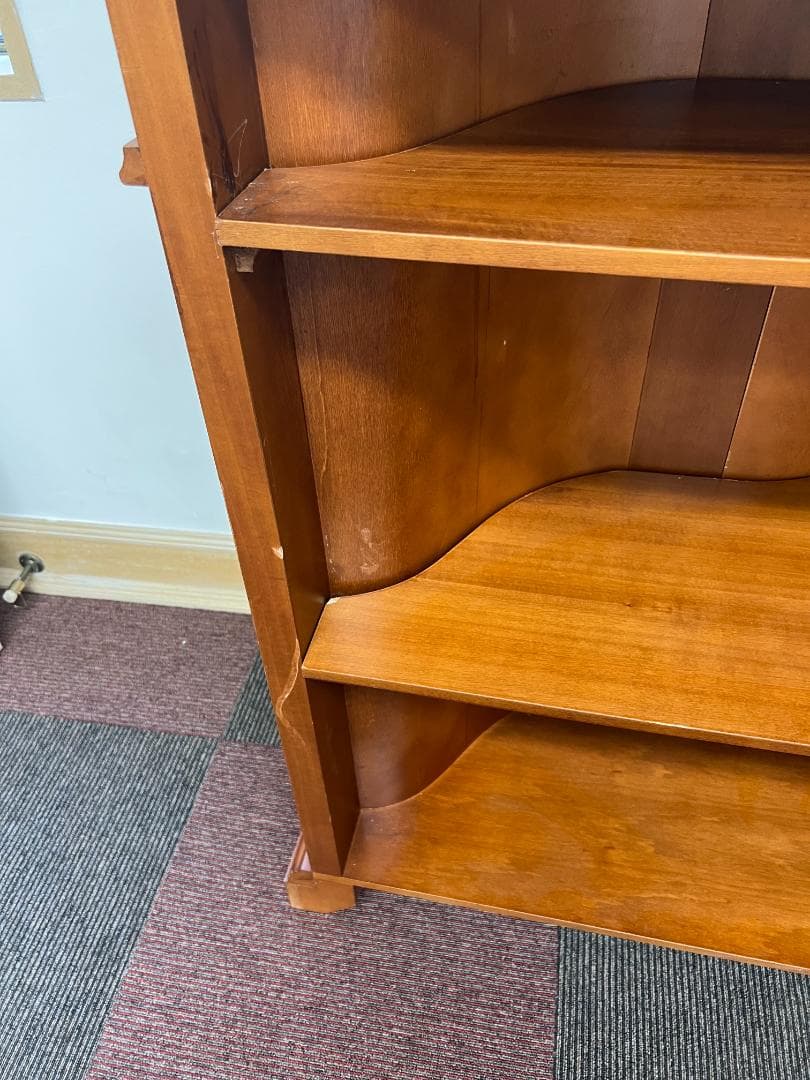 アンティーク調　木製バーカウンター②　※棚のみ