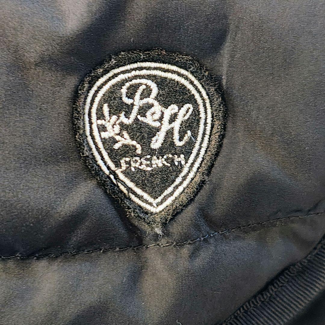 美品 BEAMS HEART フレンチ ロングダウンジャケット M 黒