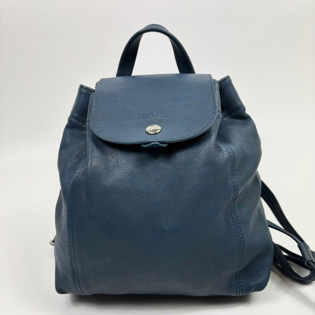 ロンシャン 美品 ルプリアージュ キュイール XS レザー ミニリュック