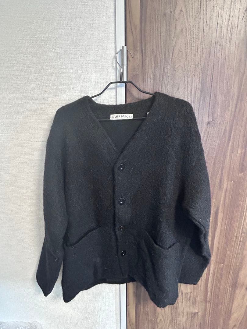 OUR LEGACY ブラック カーディガン 50