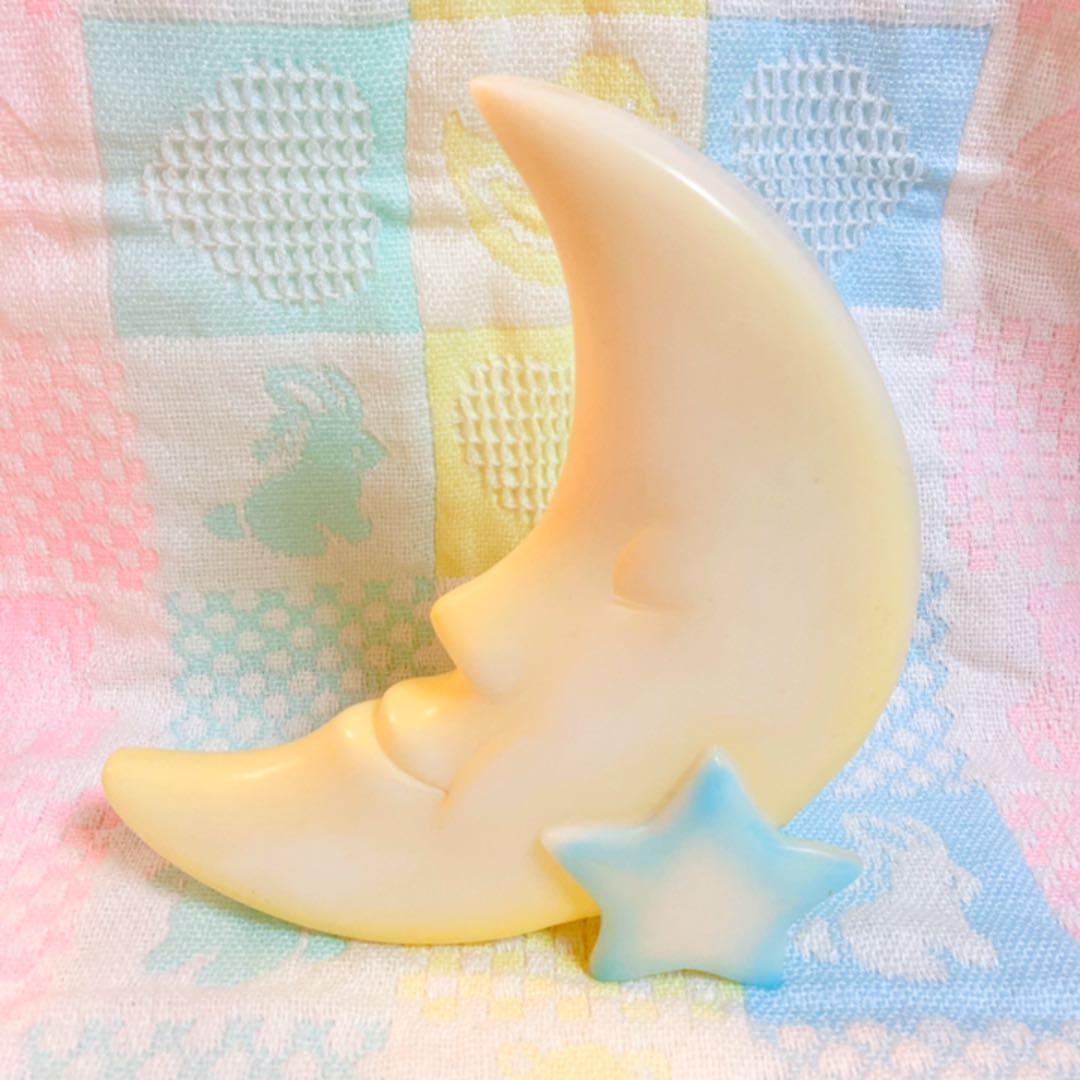 レア✩MOON & STAR spank 月 パステル ランプ AMO