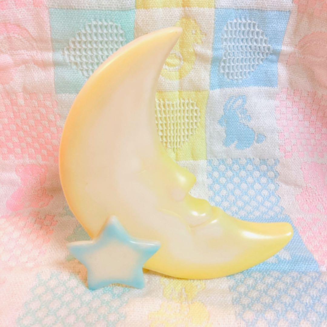 レア✩MOON & STAR spank 月 パステル ランプ AMO