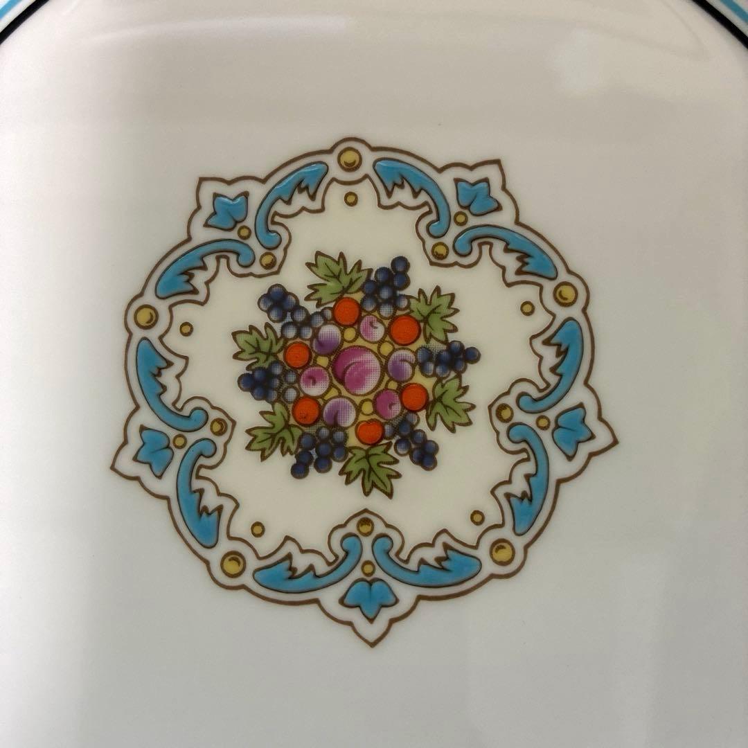 【箱付・未使用品】ウェッジウッド　フロレンティーンターコイズ　デザート７点セット