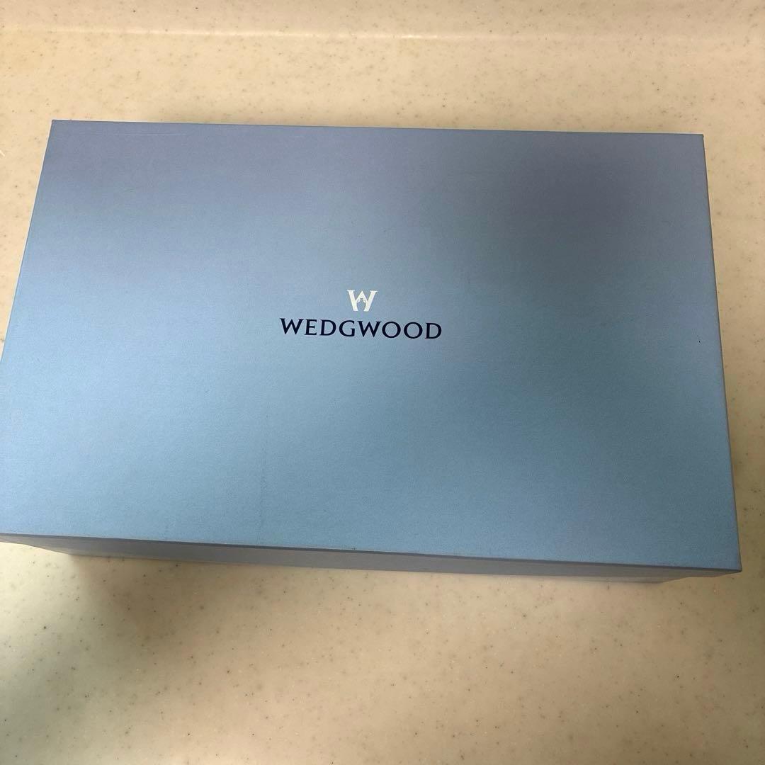 【箱付・未使用品】ウェッジウッド　フロレンティーンターコイズ　デザート７点セット