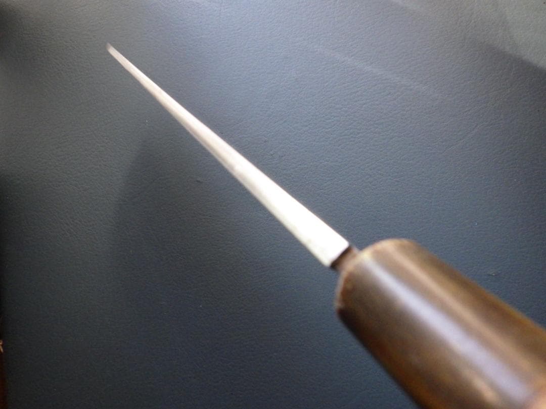 正本総本店★鎌形薄刃包丁刃渡240ｍｍ★本水牛柄・玉白鋼★KS0724　　209