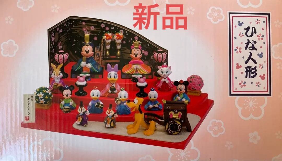 ディズニーリゾートひな人形