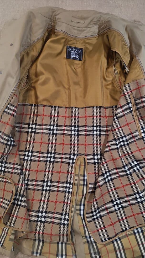 【美品】BURBERRY（バーバリー）ベージュ トレンチコート