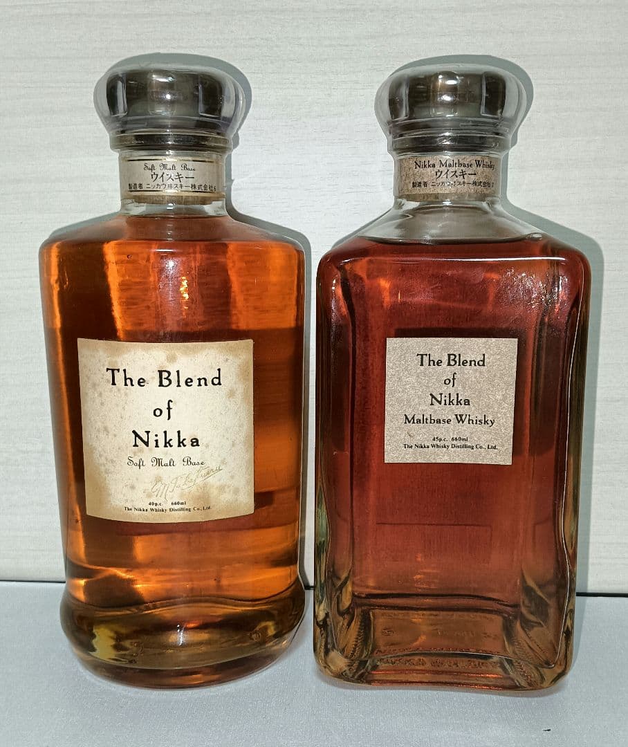 2本セット ブレンドオブニッカ モルトベース ソフトモルトベース 飲み比べセット