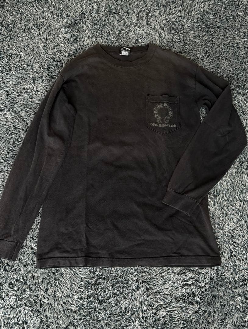 希少old chrome hearts LA ロンt シルバープリント