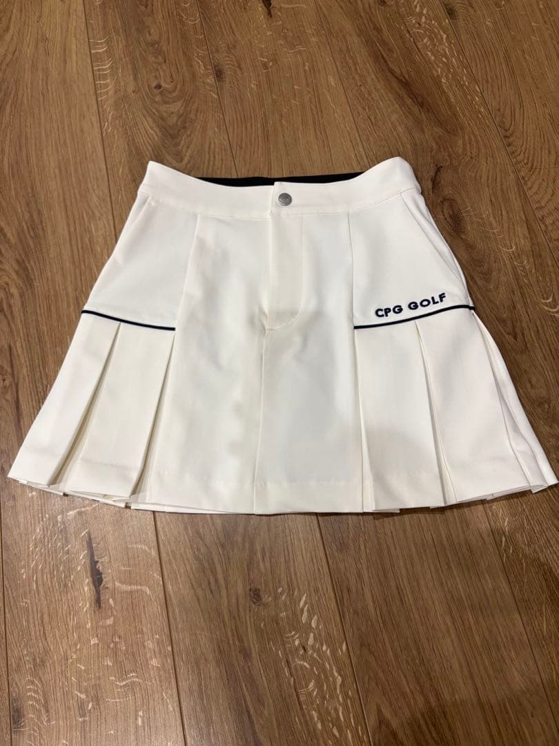 CPG GOLF レディーススカート S ホワイト