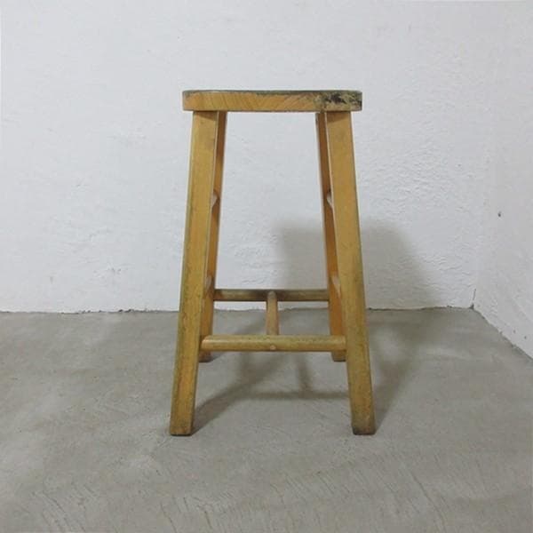 イギリス ビンテージ 家具 ハイスツール カウンタースツール 英国 4775e