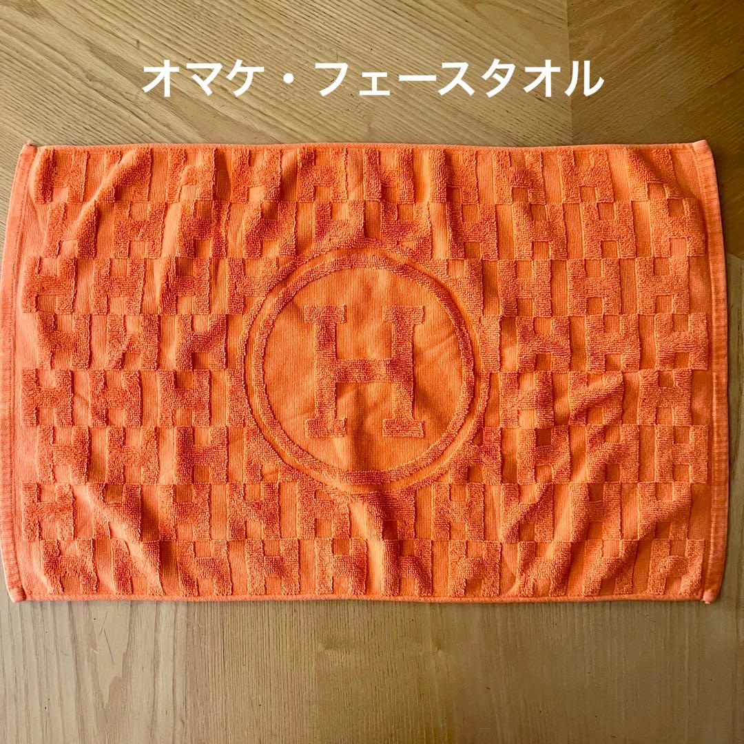 ⭐️超レア良品❗️HERMES エルメス/ビーチタオルクジラ柄/62×92❗️＆オマケ