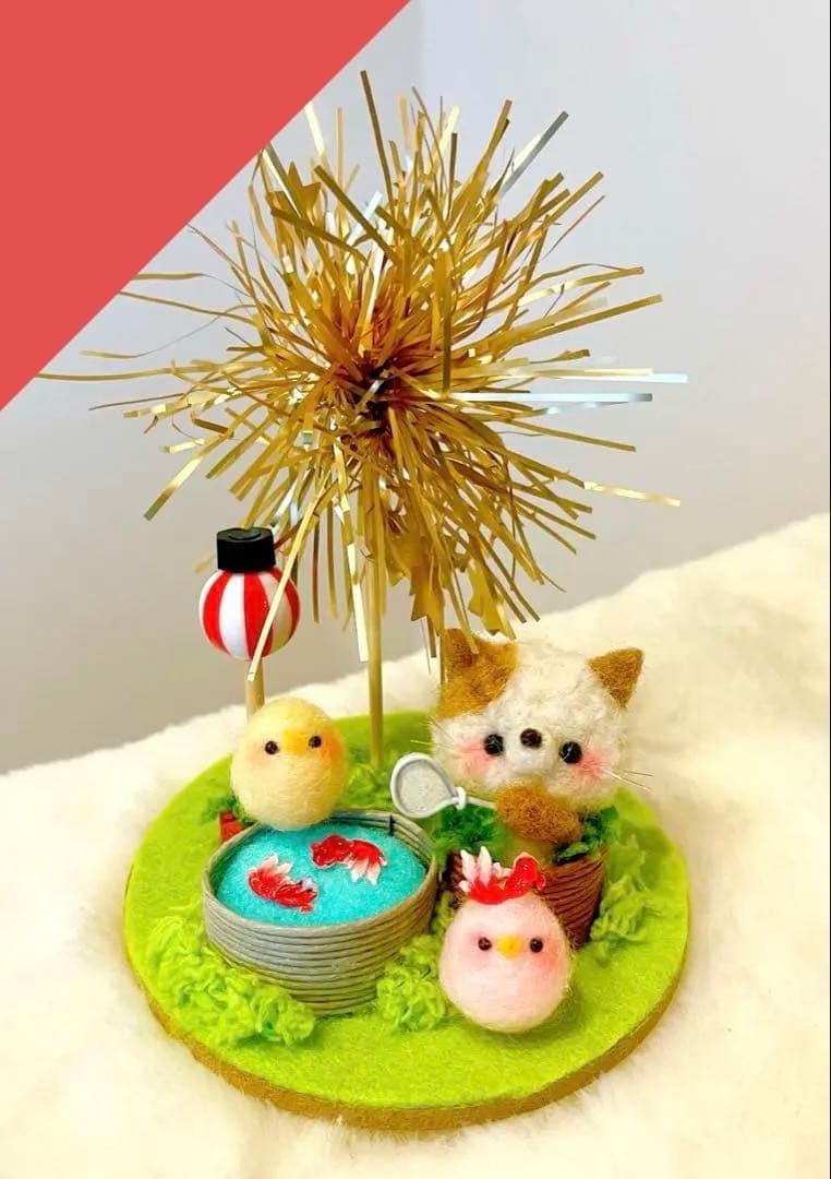 花火☆。.:＊・゜夏祭り★金魚すくい