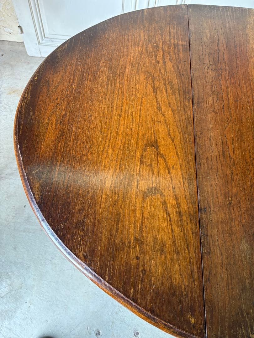 オークバタフライテーブル/ゲートレッグテーブル