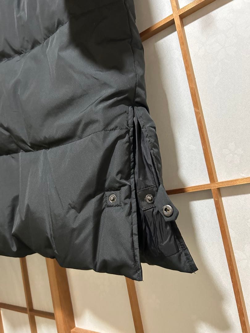 ezo& エゾト フード付き ロングダウンジャケット　（メンズＬレディースXL）