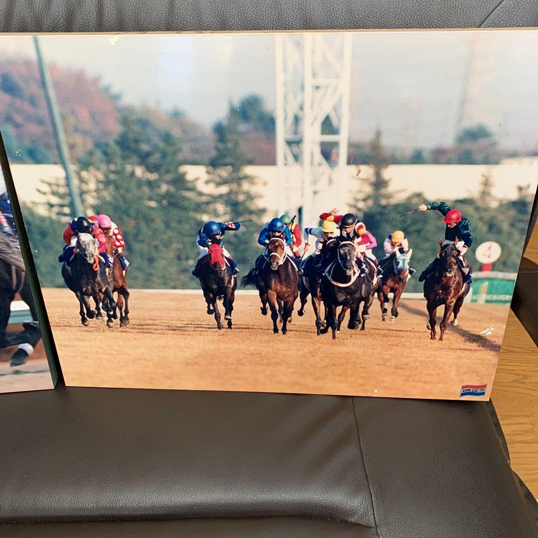 オグリキャップ　パネル　武豊　2枚セット　有馬記念　ジャパンカップ　競馬
