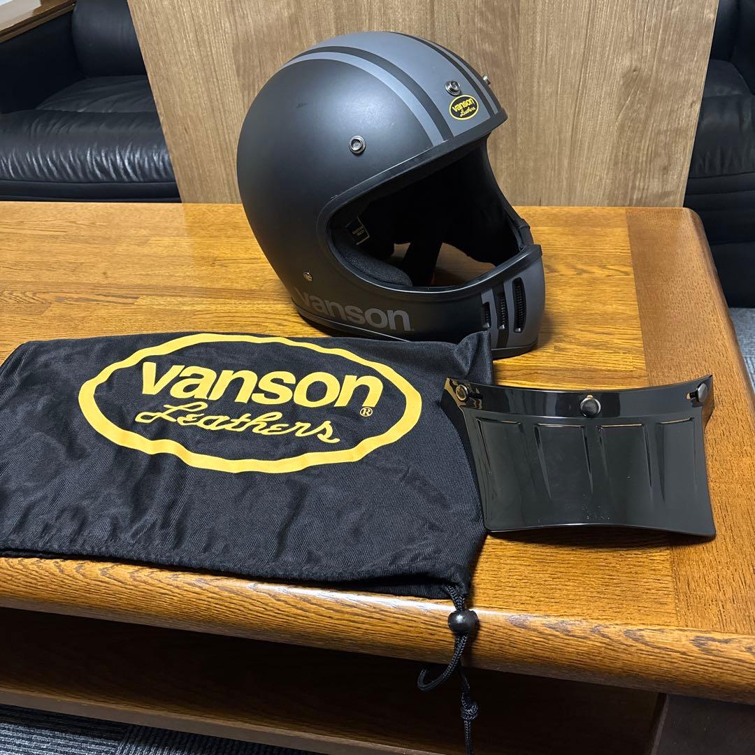 Vanson バンソンヘルメット　L
