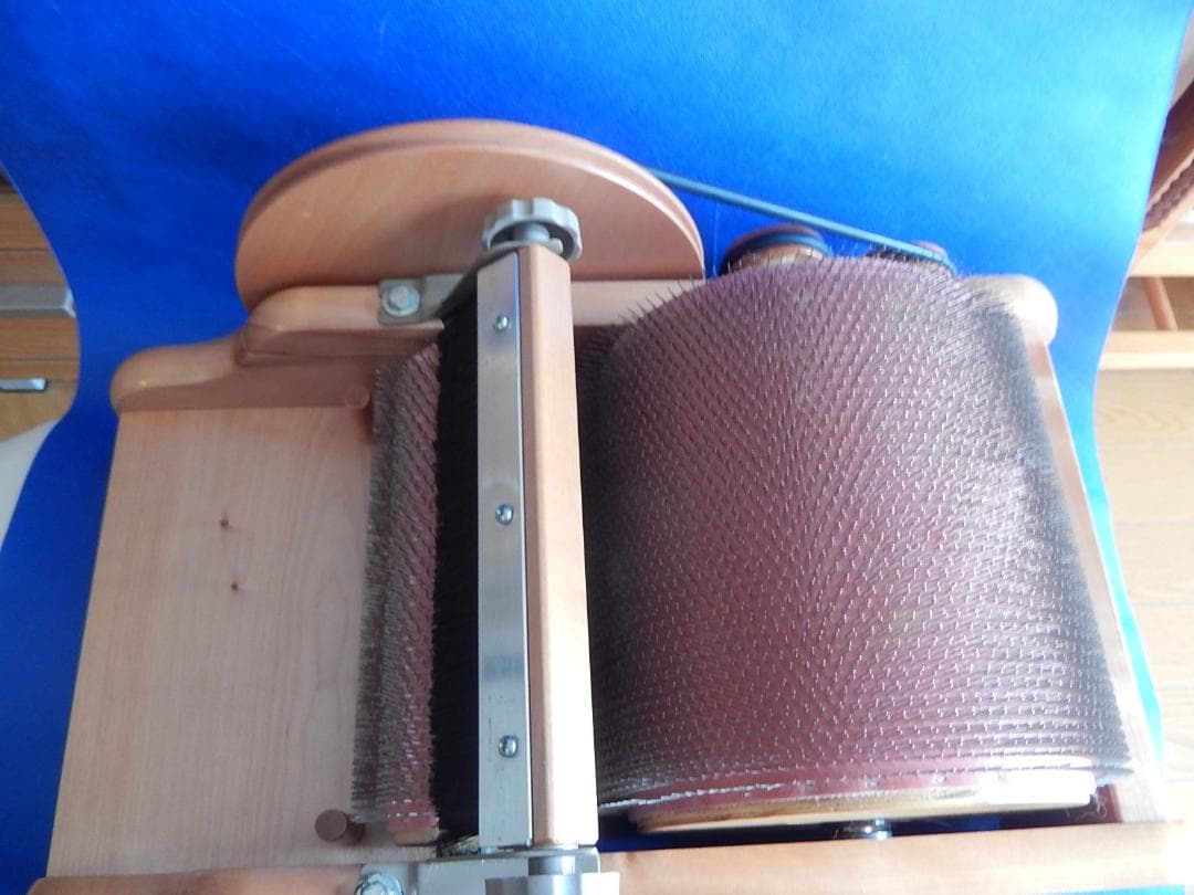 手動式木製ドラムカーダー・アシュフォード