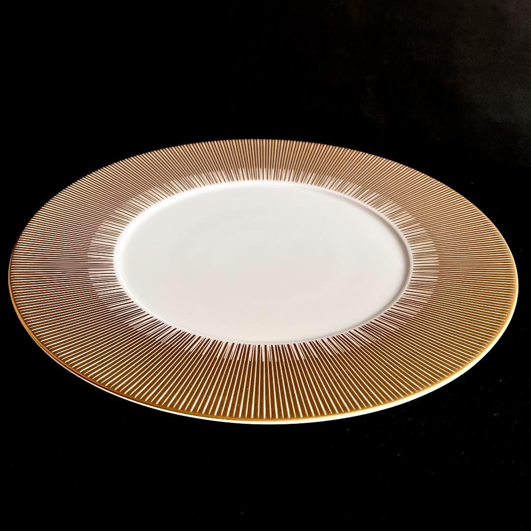 ★新品未使用　超美品★フランスBernardo ゴールド　大皿　サービスプレート
