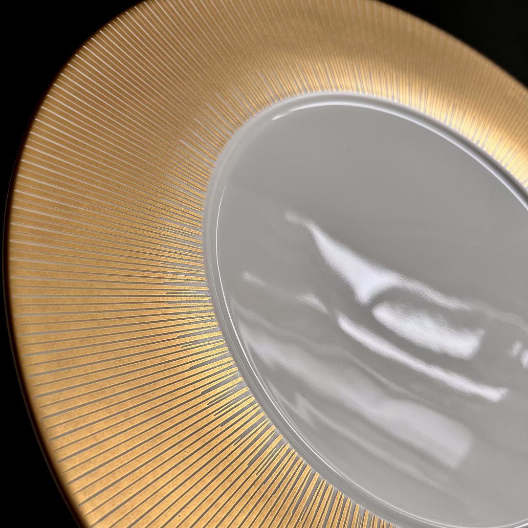 ★新品未使用　超美品★フランスBernardo ゴールド　大皿　サービスプレート