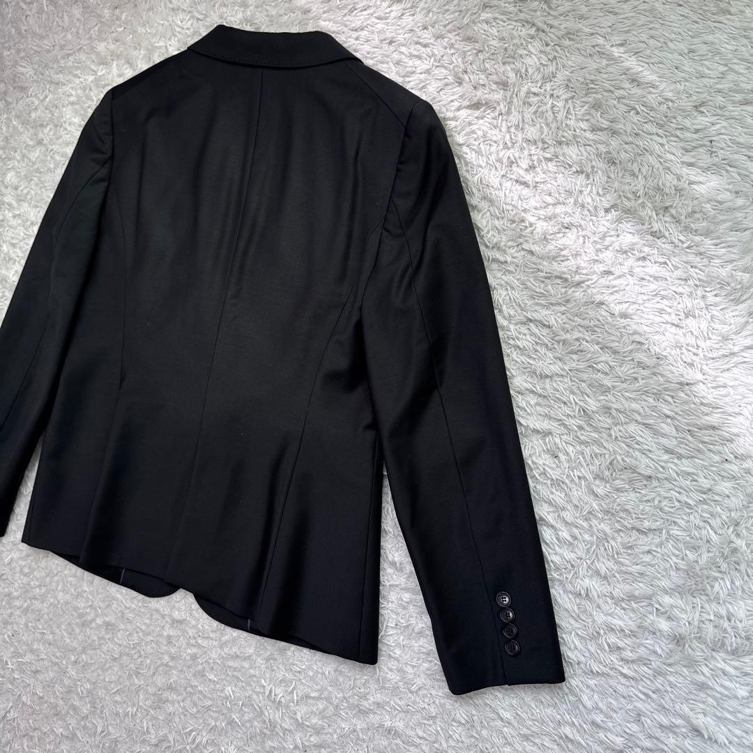美品 23区 セットアップ パンツスーツ 大きいサイズ 44 3L 黒 1B