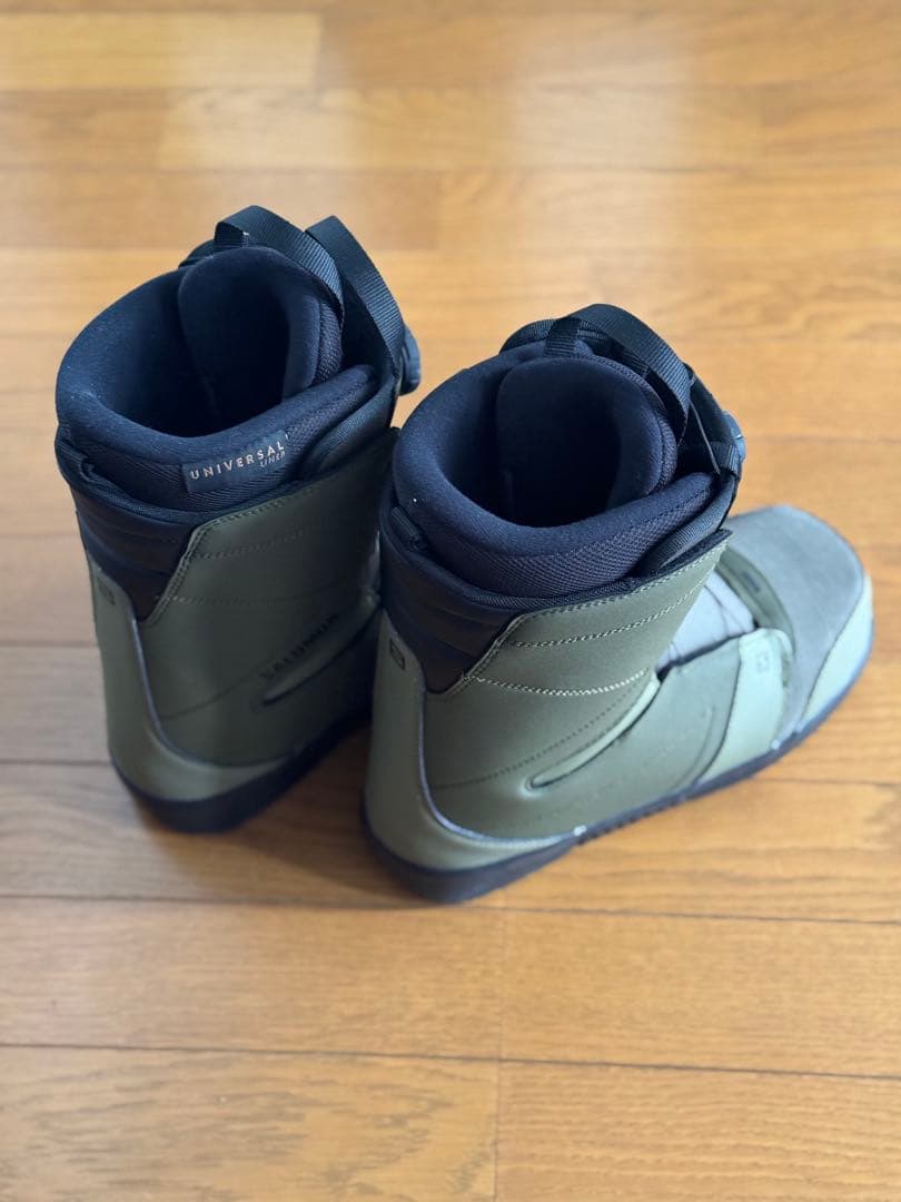 SALOMON スノーボードブーツ オリーブグリーン27cm