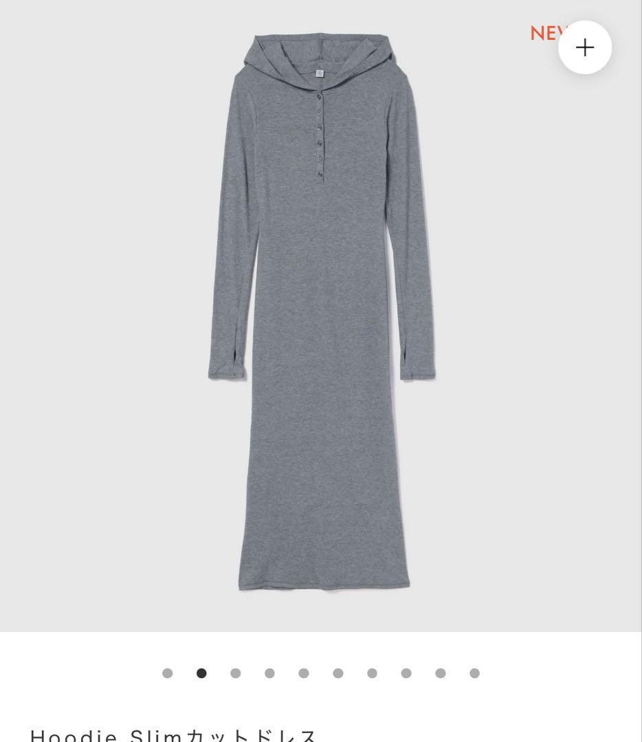 Hoodie Slim カットドレス searoomlynn