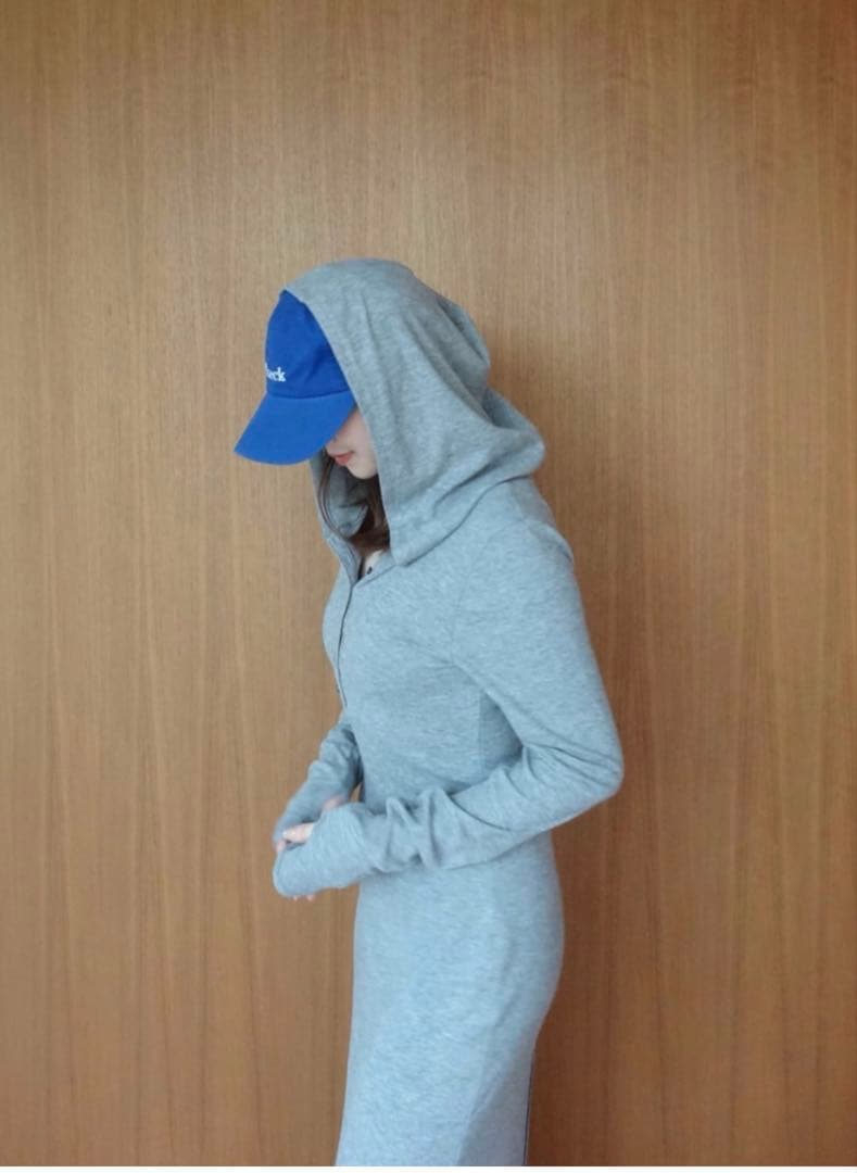 Hoodie Slim カットドレス searoomlynn