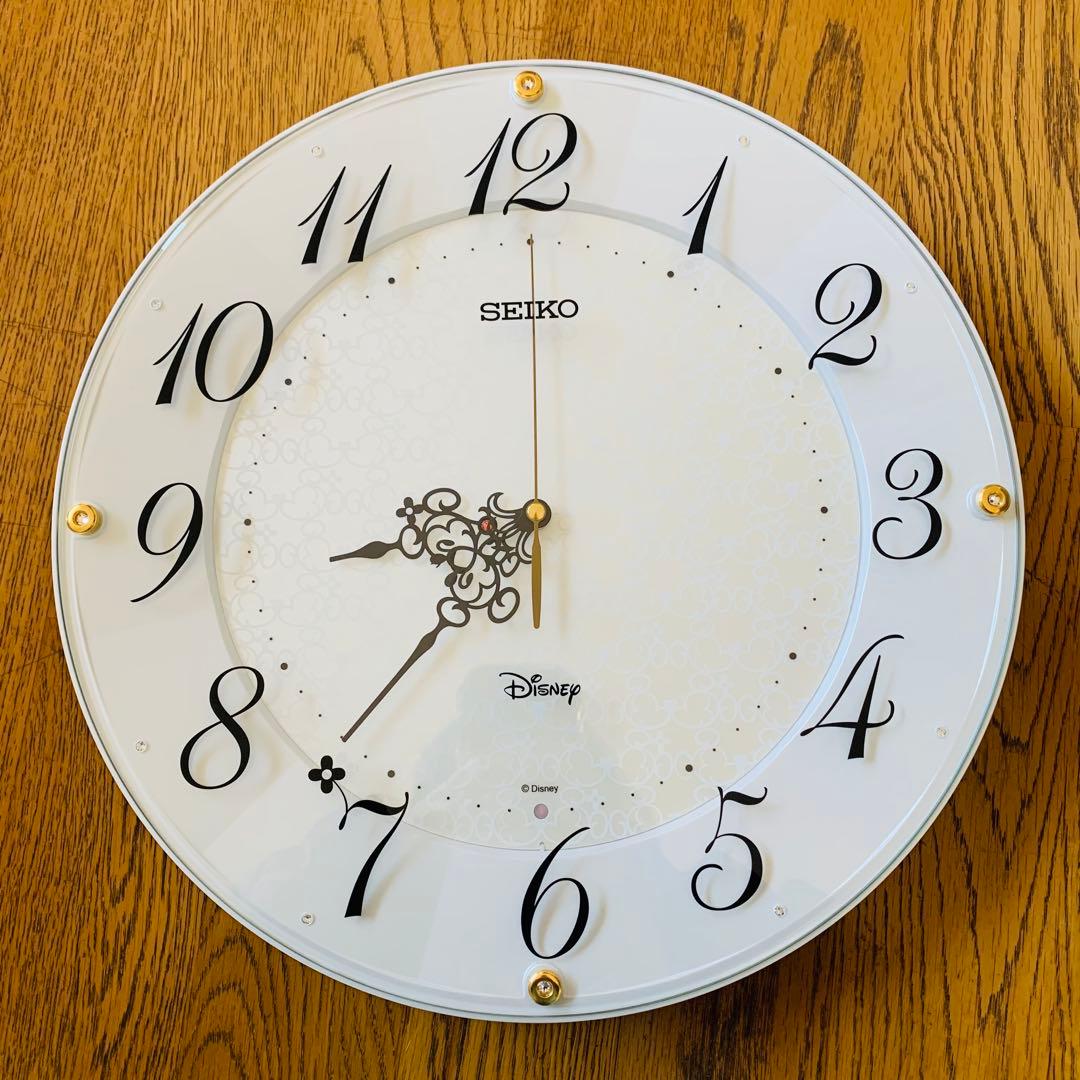 セイコー　SEIKO Disney 時計　壁掛け時計 電波時計　アナログ時計