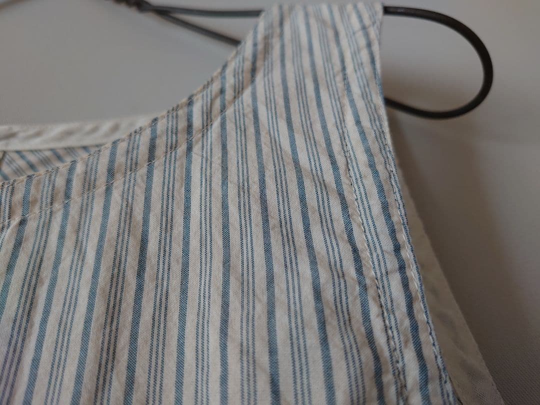 GEOFFREY B.SMALL／sleeveless shirt(stripe