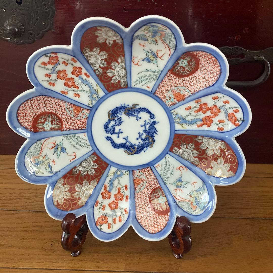 古伊万里　古九谷　飾り皿　骨董品　工芸品