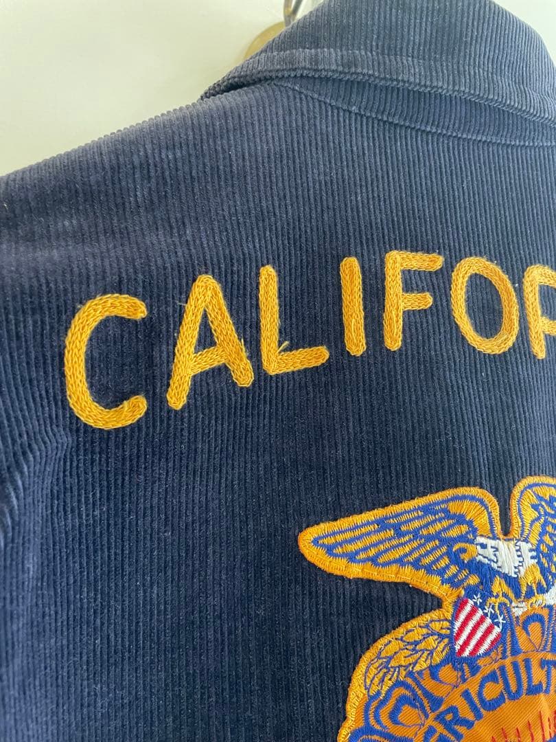 70s FFAジャケットCalifornia ヴィンテージ コーデュロイ