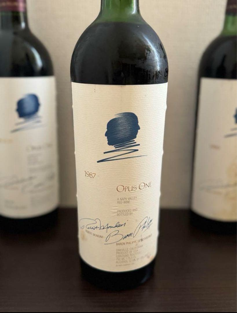 オーパスワン　当たり年　1987