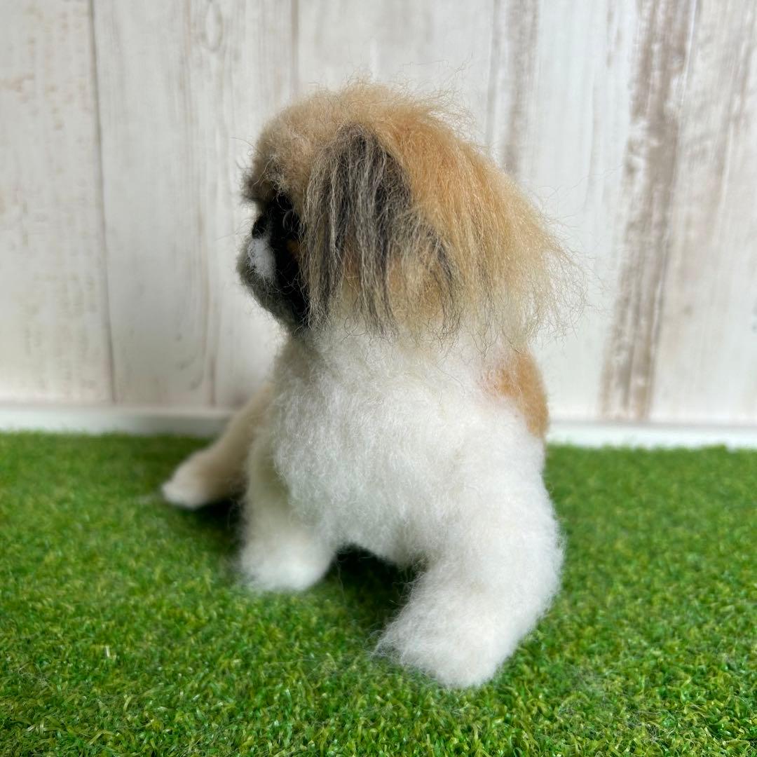 即購入可能です♪羊毛フェルト【ペキニーズ】犬　他の犬種もオーダー受付中です。
