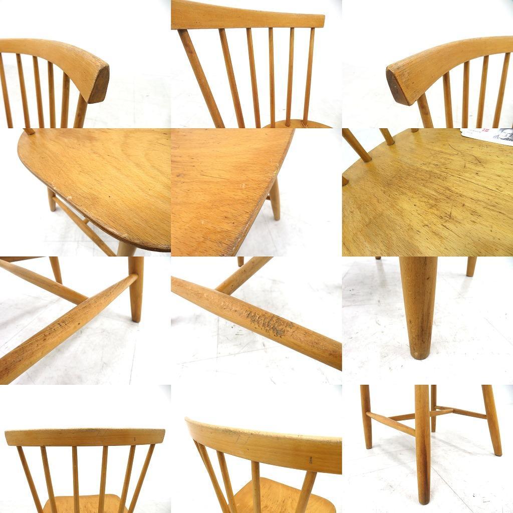 北欧　デンマーク　ビンテージ　FDBモブラー　J46　　イス　ダイニングチェア